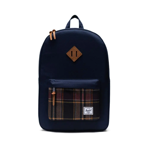 Herschel Heritage Backpack - Peacoat/Peacoat Plaid