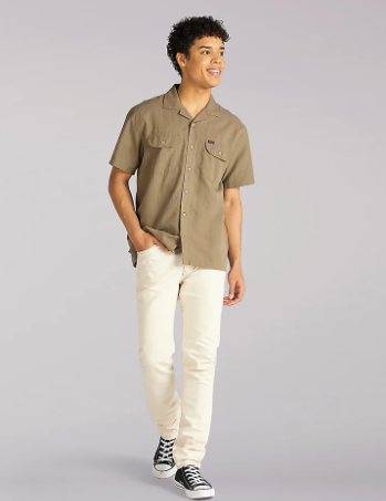 Short Sleeve Worker Shirt - Clay