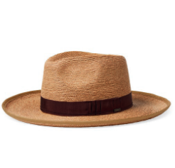 Reno Straw Fedora - Tan