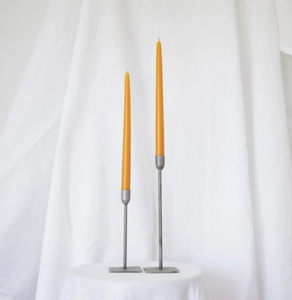 Taper Candle Pair - Harvest Gold