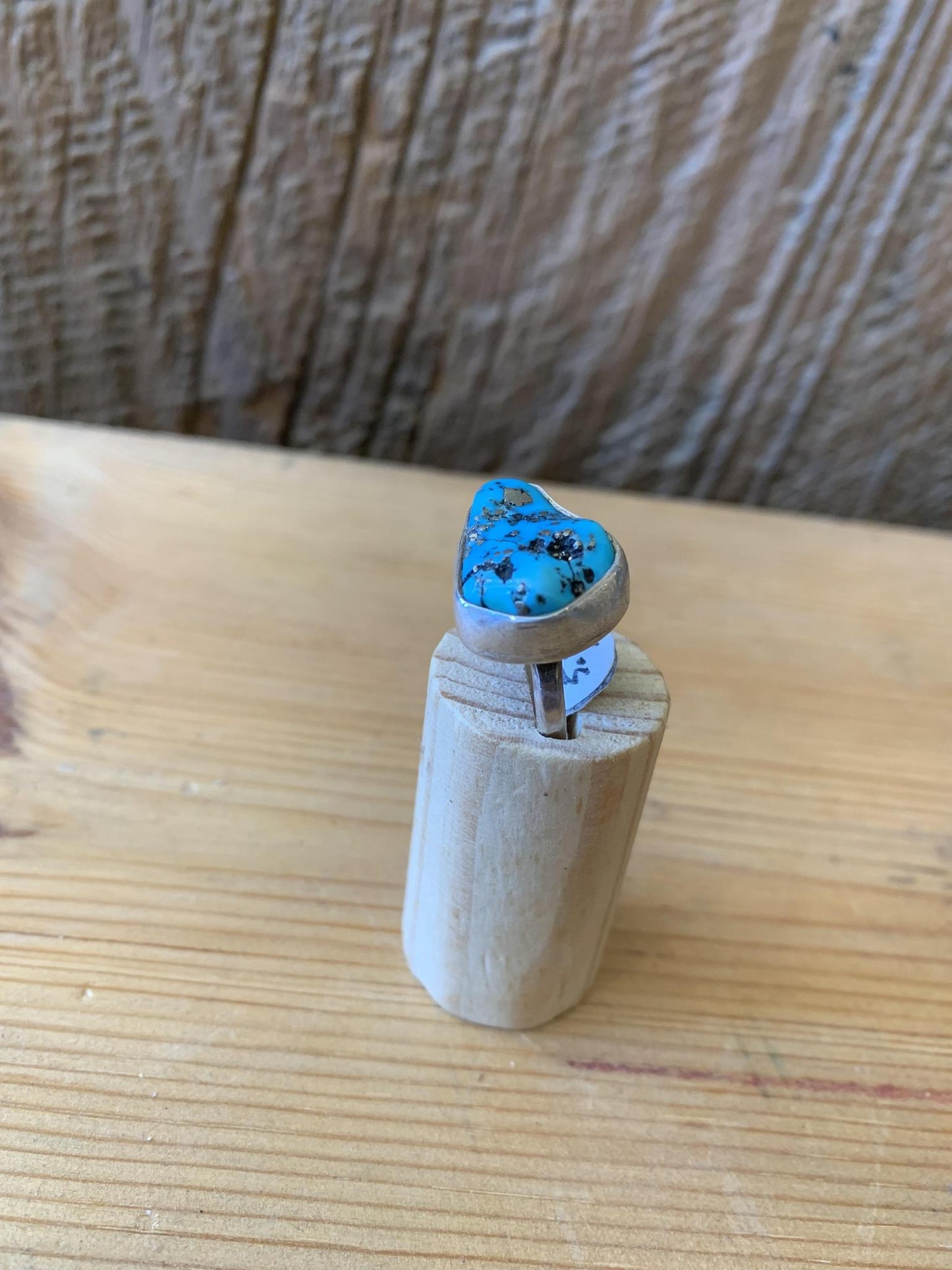 Quinn Cut Vintage Turquoise Ring