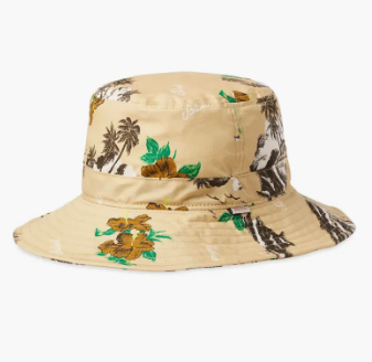 Petra Packable Bucket Hat - Straw