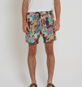 Vespacific Boardshort - Multi