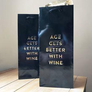 Age Gets Better With Wine Gift Bag