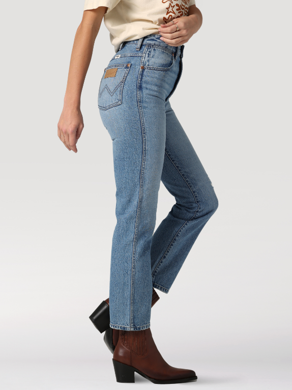 Wild West 603 High Rise Straight - Mermaid