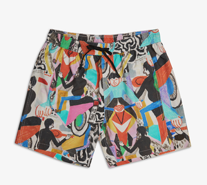 Vespacific Boardshort - Multi