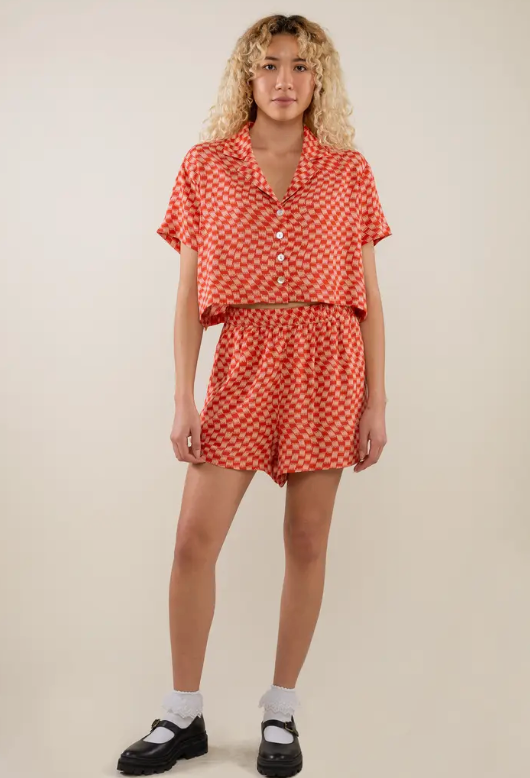 Carlton Shorts - Coral