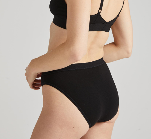 Women's Mid Rise Brief - Black
