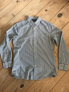 Preston Gingham Shirt - Charcoal